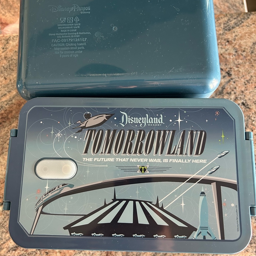 Disneyland Tomorrowland Lunch Box